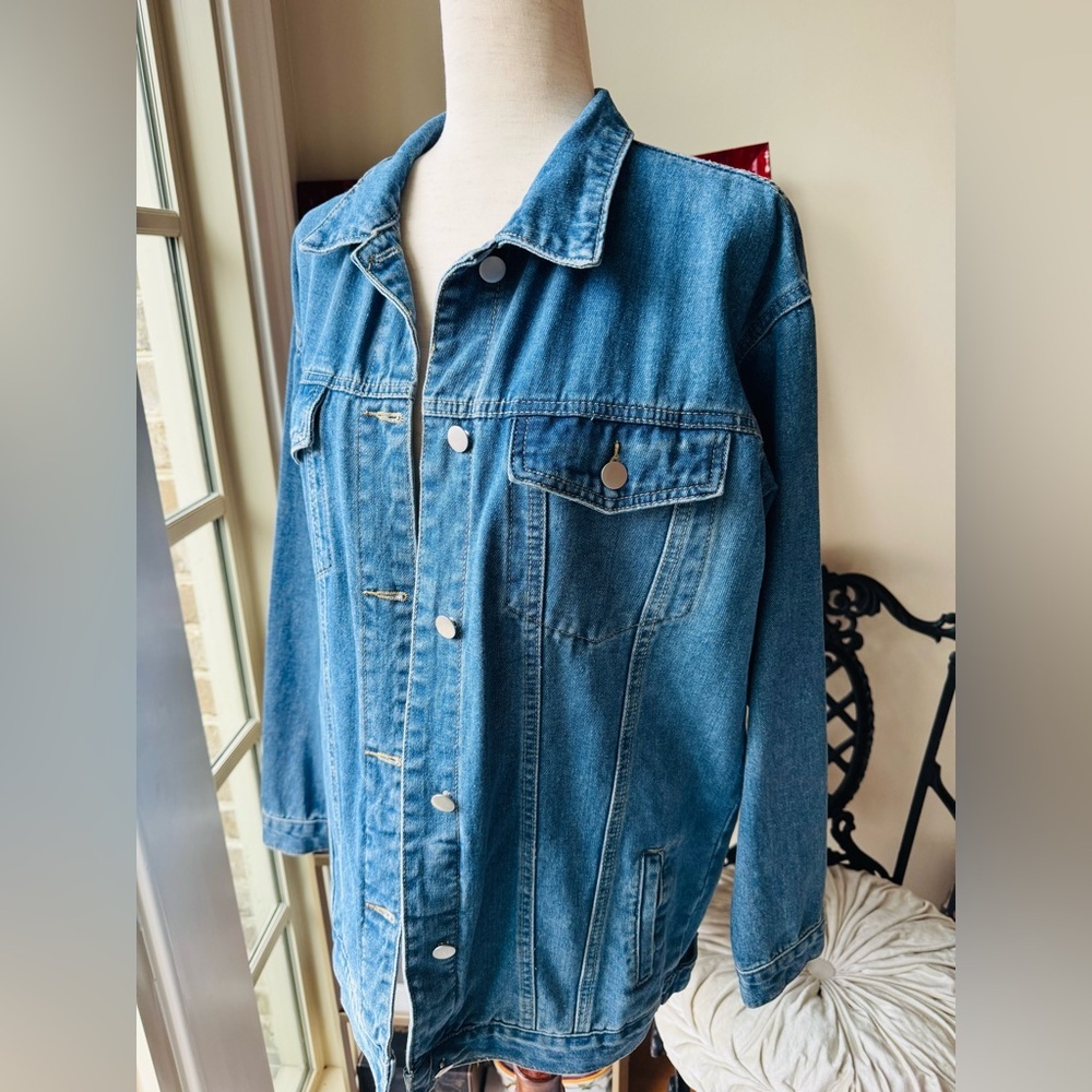 Classic Blue Denim Jacket - Picture 3 of 4